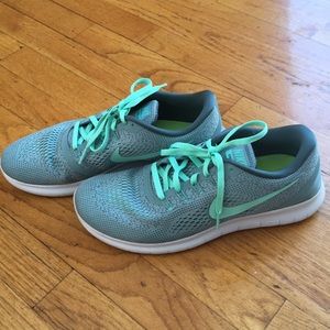 Mint Nike Running Sneakers